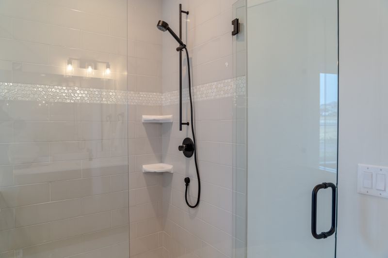 Modern Shower Fixture Setup